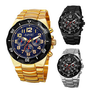 【送料無料】 腕時計 シュタイナーステンレススチールブレスレットmens august steiner as8161 quartz multifuntion stainless steel bracelet watch 【送料無料】 腕時計 シュタイナーステンレススチールブレスレットmens august steiner as8161 quartz multifuntion stainless steel bracelet watch