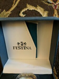 【送料無料】　腕時計　festinaステンレスクロノグラフf160592mens festina stainless steel chronograph watch f160592