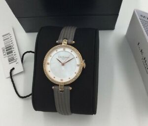 ̵ۡӻס٥ͥåȥǥƥѡ륦åȥålk bennett ladies latte leather strap mother of pearl watch lk2062