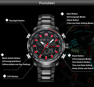 【送料無料】　腕時計　mens naviforceスポーツステンレス