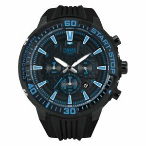 【送料無料】 腕時計 パルサートイレクロノグラフゴムpt3507x1xpnppulsar gents chronograph rubber strap watch pt3507x1xpnp