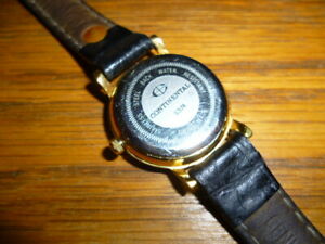 【送料無料】　腕時計　quality ladies continental swiss made gold plated quartzwatch 6374 rrp159quality ladies continental swiss made gold plate