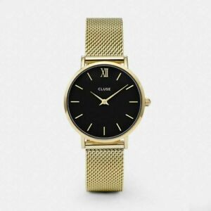 クルース ビジネス腕時計 レディース 【送料無料】　腕時計　cluse ladies minuit gold mesh watch cl30012cluse ladies minuit gold mesh watch cl30012