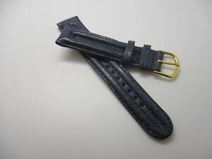【送料無料】　腕時計　サメ20mmベルトヨシキリザメwatch strap navy shark 20mmwatch strap belt blue shark