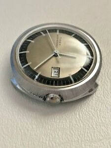 【送料無料】　腕時計　タイメックス1970ワインclassic timex men’s 1970’s wine up with date, oval silver tone with white hands