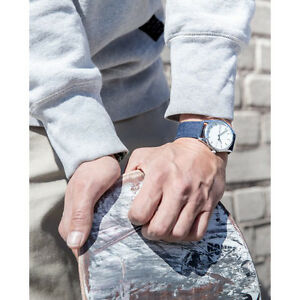 【送料無料】　腕時計　cheapo デニムウォッチbnibcheapo denim watch blue good vs evil bnib