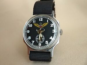 楽天hokushin【送料無料】　腕時計　pobeda poljot vdvアンカーussrnatoサービスwrist watch pobeda poljot vdv anchor sail ussr nato strap serviced