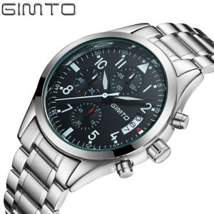 【送料無料】　腕時計　ドバーas de1756 wasserdicht 3bar legierung runde montre sportquarzuhrmannedelstah