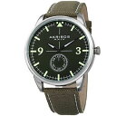 【送料無料】 腕時計 キャンバスakribos xxiv ak938gnmens akribos xxiv ak938gn small seconds genu...