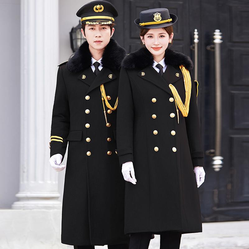 コート セキュリティー タクシーボーイ レディース 制服 保安員 ユニフォーム メンズ ホテル ガードマン コート 警備員