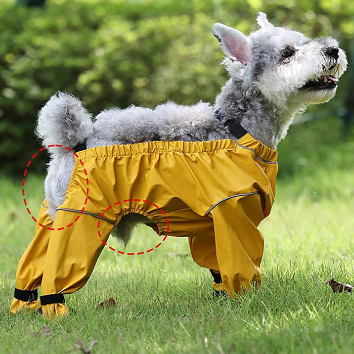 犬用レッグカバー スペンダー付き犬用パンツ サスペンダー付き防水犬用ブーツ 防水...