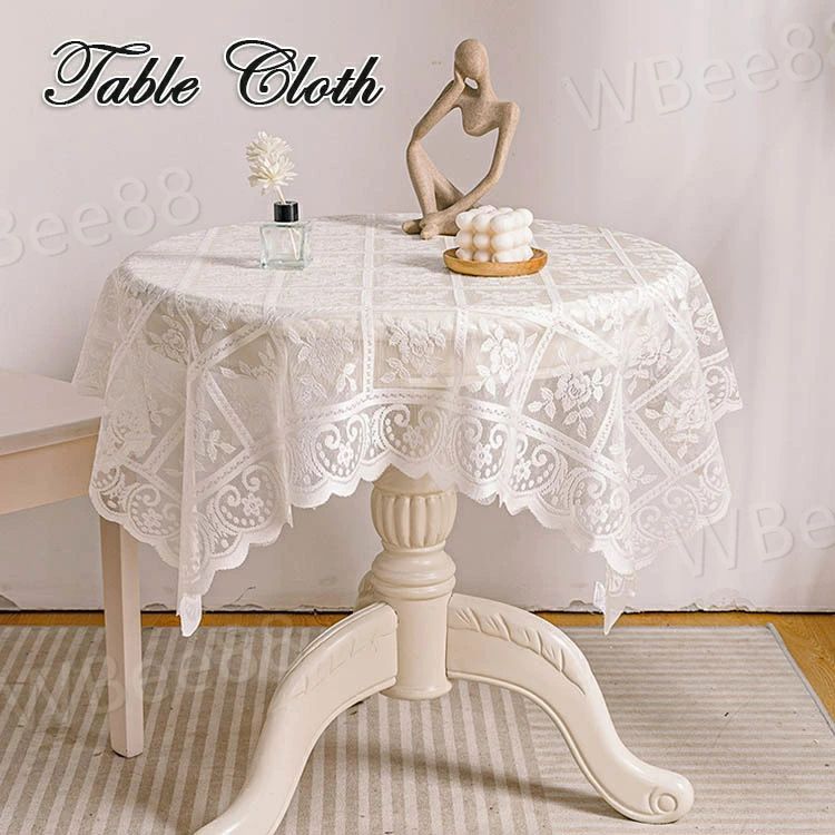 家庭 敷物 業務 防塵カバー レース 新生活 INS デスクマット 長方形 お手入れ簡単 かわいい 正方形 透かし おしゃれ 食卓カバー テーブルマット タッセル デスクマット おしゃれ マルチクロス テーブルクロス レース編み