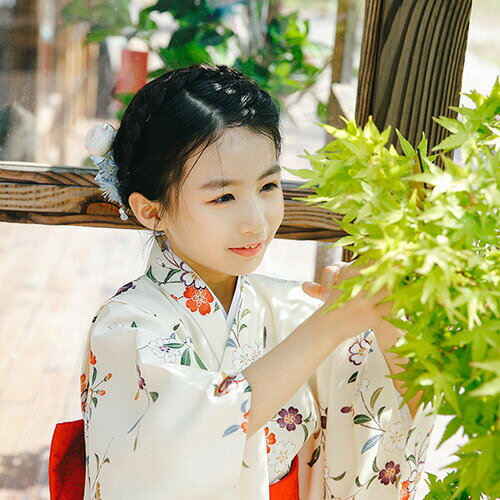 子供浴衣 浴衣単品 キッズ浴衣 女の子 和服 和装 着物 単品 子供 キッズ かわいい ...