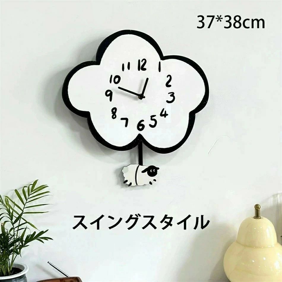 ※商品情報 材質：有機ガラス 鏡面の材質：アクリル 厚さ：15 mm 特殊機能：装飾、ワールドタイム 防水：不可 両面の有無：片面 ムーブメントの種類：石英 サイズ：30＊37 cm、20＊27 cm、37＊38 cm（揺れる） 動力タイプ...