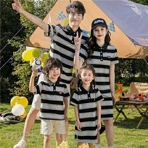 ママ 女の子 男の子 親子 tシャツ ワンピース ボーダー 親子 ペアルック ペア 親子...