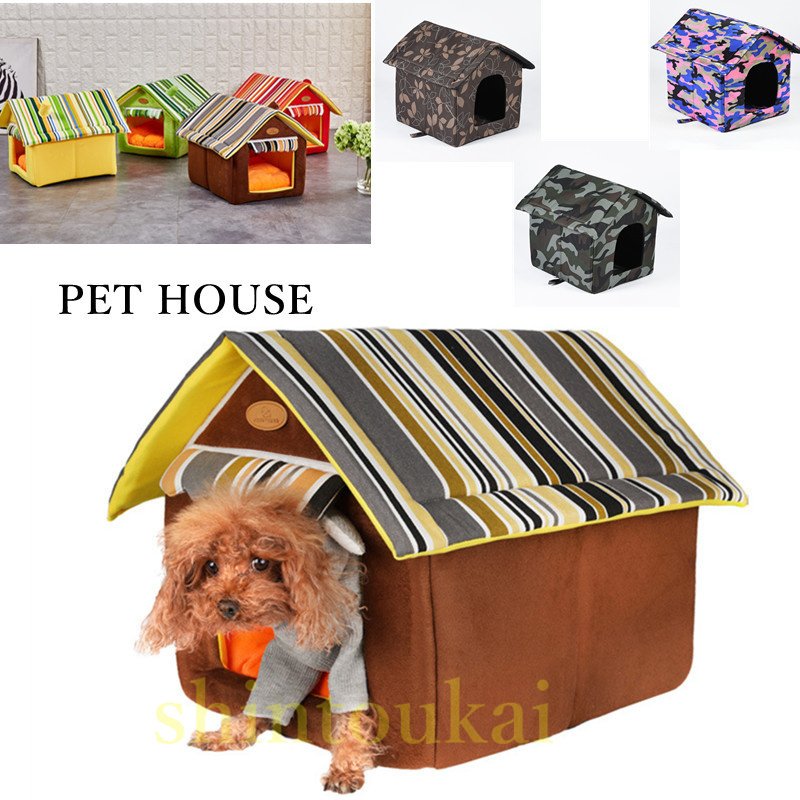 可愛い ペットベッド キャットハウス 犬用クッション 犬ハウス