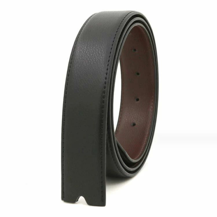 帯のみ バックルなし 大きい ベルト 交換用 ベルト スペア 替えベルト メンズ 穴あり ピン式 ベルトのみ レザ バックル無し 33mm
