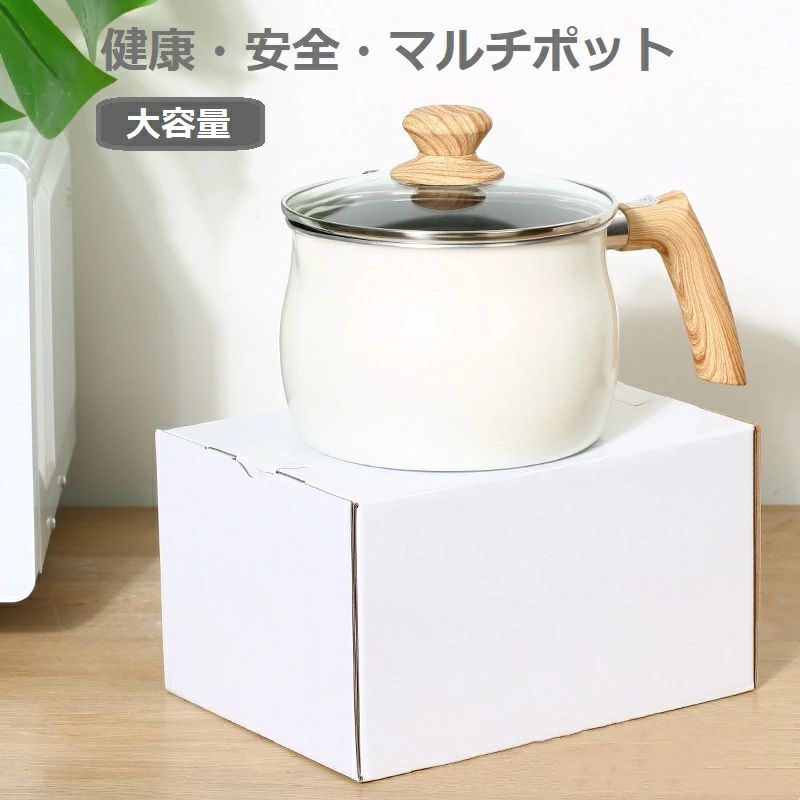 茹でる・水洗い・水切り・湯切り・揚げる・煮る・沸かす・焼く・炒める・炊くといろんな調理もこれひとつ。適度な大きさなので1〜3人分の料理を作るのにちょうどいいサイズ。 撥水、撥油性に優れているので汚れが付きにくく、お手入れも簡単です。IHからガス火まで幅広い熱源に対応しています。 蓋はガラス製なので調理中の確認がしやすく、一時的な保温にも便利です。鍋本体の注ぎ口は広口なので注ぎやすい設計。茹でる・水洗い・水切り・湯切り・揚げる・煮る・沸かす・焼く・炒める・炊くといろんな調理もこれひとつ。適度な大きさなので1〜3人分の料理を作るのにちょうどいいサイズ。 撥水、撥油性に優れているので汚れが付きにくく、お手入れも簡単です。IHからガス火まで幅広い熱源に対応しています。 蓋はガラス製なので調理中の確認がしやすく、一時的な保温にも便利です。鍋本体の注ぎ口は広口なので注ぎやすい設計。
