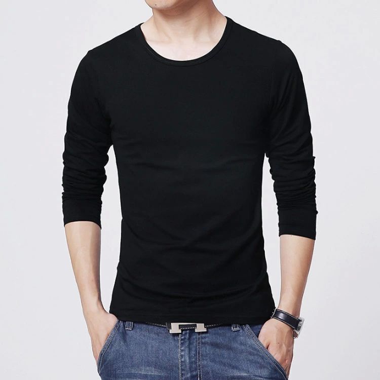 hokutostoreのロングTシャツ 秋冬 アンダーシャツ Tシャツ クルーネック 肌着 丸首 インナーシャツ メンズ カットソー 下着 軽量 3枚組 紳士｜アングル3