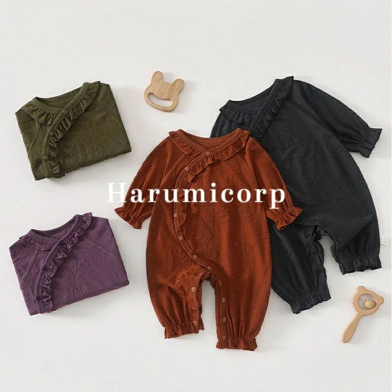樂天商城 - 子供服 退院着 セレモニードレス harumicorp ボディスーツ 59cm カバーオール 女の子 綿 ベビー かわいい 防寒着 お宮参り 長袖 66cm 赤ちゃん プレゼント ベビー服 長ズボン 新生児 おしゃれ 出産祝い 73cm 秋冬 冬 52cm 前開き コットン 80cm 男の子