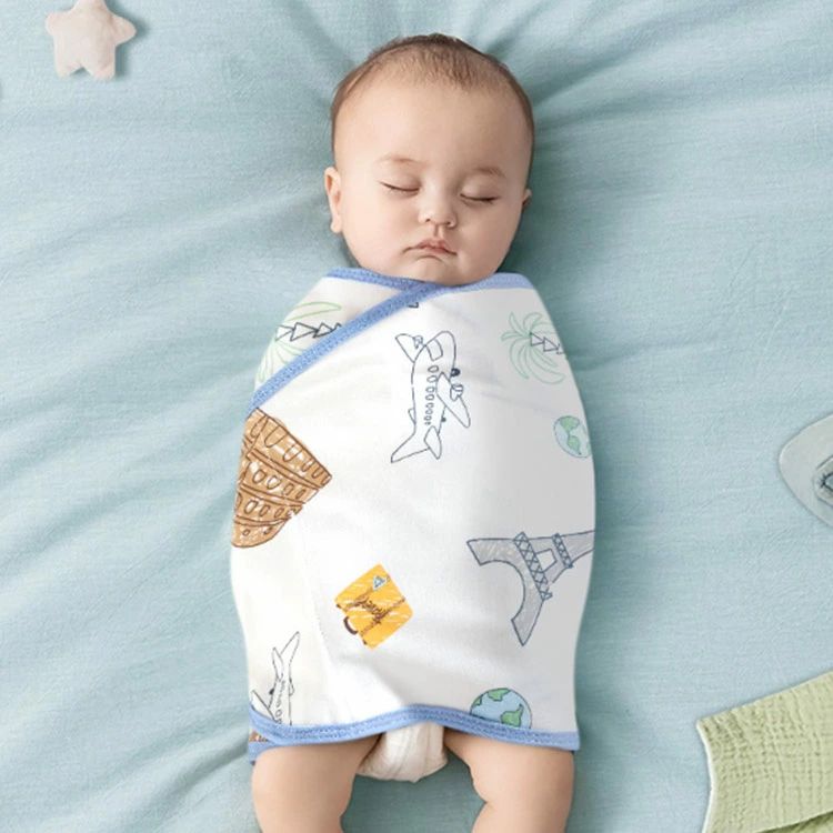 夜泣き対策 コットン モロー反射を防ぐ マジックテープ 新生児 2枚セット 綿 ベビ...