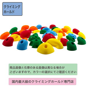 【耐久テスト済み / Boltタイプ】 40 pack オーソドックス ホールド セット / 40 Pack Sampler クライミングホールド【ボルダリング、アイテム、アウトドア、ウォール、壁、自宅、家、MIX、ミックス、安心、丈夫なセット】通販格安セール情報 楽天 通販