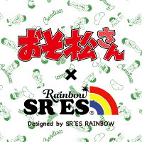 【おそ松さん×SR’ESRAINBOW】コラボアロハシャツ◆おそ松さん◆コラボレーション◆総柄◆半袖シャツ◆ウッドボタン◆ウッドボタン◆松マーク◆ネイビー×ホワイトホワイト×ネイビーホワイト×グリーン◆3色展開
