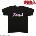 【おそ松さん×SR’ES RAINBOW】コラボレーションTシャツ - Iyami「Zansu!」 イヤミ ざんす シェー 半袖 プリント グラフィック ブラック