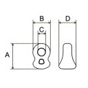 【ネコポス便対応】 NIFCO CLS3 SOFT プラスチックパーツ コードロック / Cord Lock CLS3：CLS3 SOFT