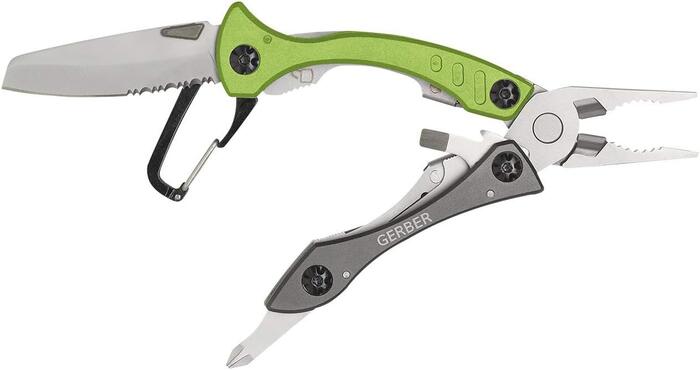 【並行輸入品】【新品未使用品】 GERBER CRUCIAL GREEN 30-000140 パッケージ：紙箱【ネコポス便対応】