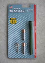 【ネコポス便対応】 電球モデル MINI MAGLITE ミニマグライト 2AAA MG-M3A396V 本体色：グリーン【単4アルカリ電池×2本使用】 ※パッケージがボックスになる場合があります。※LEDではありません。