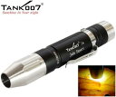 y{̐FFubNzŐӒpCg TANK007 J6 Jade EXpertyWarm White LED  / 邳MAXF280[ /CR123~2{ or 18650~1{ z ΊӒpCg WG[Cg