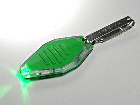 【ネコポス便対応】 本体色：スケルトン / LED：緑イノーバ イノバ マイクロライト INOVA MICROLIGHT-4Function Microprocessor Switch