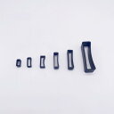 【ネコポス便対応】 サルカン , ベルトループ , ベルトキーパー , Keeper プラスチック 製 15mm 20mm 30mm 38mm 50mm 幅用【1個】※ご注文時にサイズを指定してください。(4)