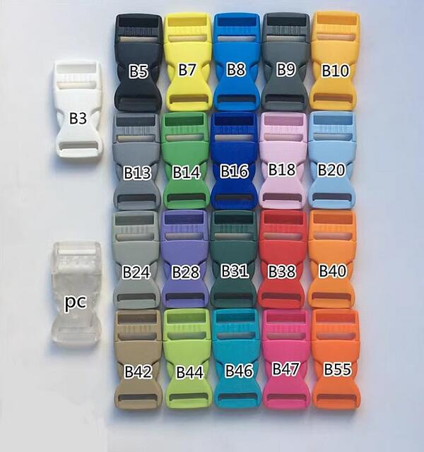 【ネコポス便対応】 BU25-03 サイド リリース バックル オス部に テープ アジャスター 機能付き プラスチック POM製 25mm幅用 外寸 32.5mm x 65mm x 11.5mm【1個】 ご注文時に色を指定してくだ…