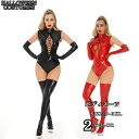 レディース ボディスーツ ボンテージ セクシー コスチューム キャットスーツ エナメル レッド ブラック コスプレ ワンピース 仮装ファッション ワンピース ボディコン ボンテージ コスチューム ボディコン ボンテージ レディースハロウイン衣装 女性用 送料無料(4)