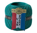 オリムパス製絲 金票 レース糸 #40 Col.221 黄緑系 50g 約445m