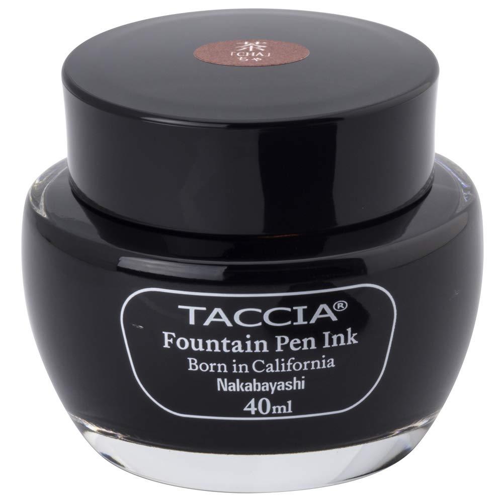 ナカバヤシ(Nakabayashi) TACCIA すなおいろインク 万年筆インク 水性染料 ちゃ TFPI-WD40-03