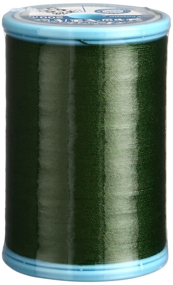 フジックス FUJIX シャッペスパン 普通地 用 ミシン糸 太さ 60番 200m巻 #66 緑系 F56