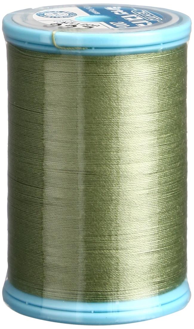 フジックス FUJIX シャッペスパン 普通地 用 ミシン糸 太さ 60番 200m巻 #337 グリーン系 F56
