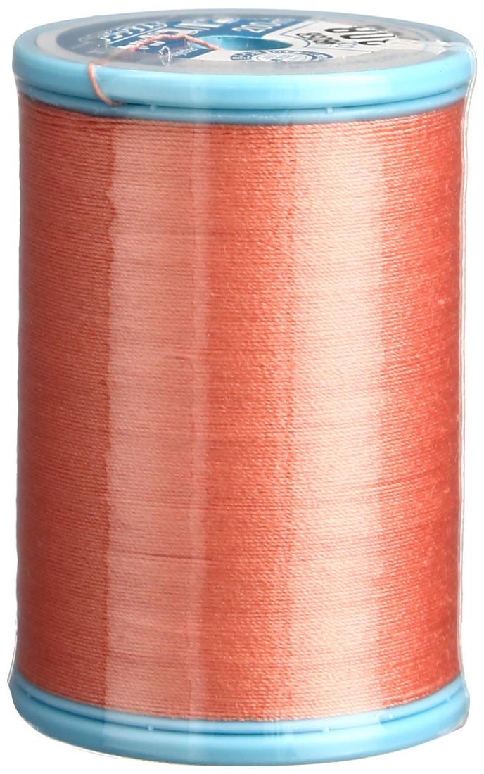 フジックス FUJIX シャッペスパン 普通地 用 ミシン糸 太さ 60番 200m巻 #308 サーモンピンク系 F56