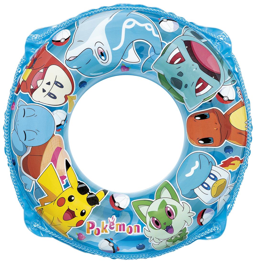 イガラシ ポケモン55cmウキワ（ロープ付き）膨らんだうきわの内周は約80～85cm AHD-55A