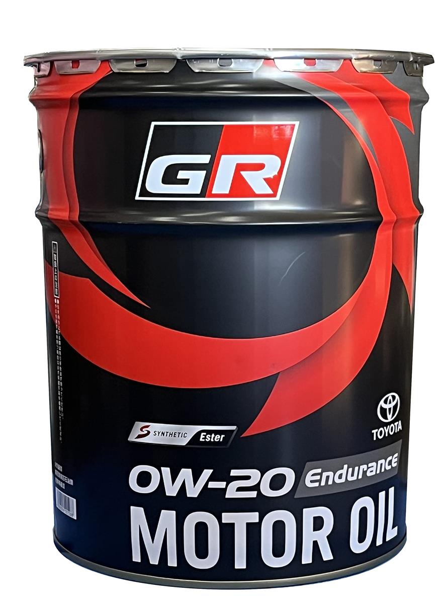 TOYOTA GAZOO Racing トヨタ純正 GR MOTOR OIL Endurance 0W-20 20L エンジンオイル 08880-13503