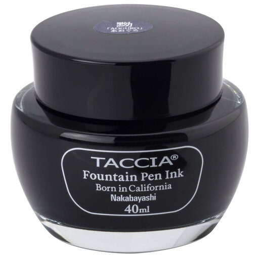 TACCIA すなおいろインク 万年筆インク 水性染料 あおくろ TFPI-WD40-10 TACCIA すなおいろインク 万年筆インク 水性染料 あおくろ TFPI-WD40-10