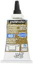ぺべオ(Pebeo) ラメ入りの立体的な線やドットが描ける布用絵具 セタカラー3Dグリッター色 20ml リッチゴールド 40