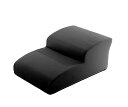 セルタン(Cellutane) ドッグステップ 2段 ワイド ブラック PVC生地 ペット用 階段 幅広 日本製 A388a-a-597BK