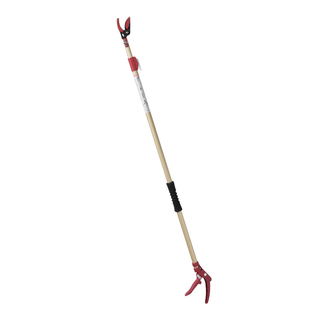 高儀(Takagi) 軽量伸縮高枝切鋏 剪定刃1.3-2.0m【燕三条ブランド】【枝を切断+キャッチ、可動式キャッ..