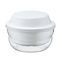 HARIO(ハリオ) ガラスのレンジ蒸し器 満水容量1200ml ホワイト レンジで簡単調理 日本製 おかず クリームスープ 手作り XMK-120-W