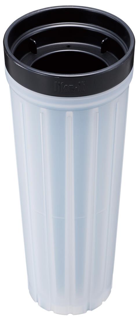 ライクイット (like-it) 製氷皿 俺のクラッシュアイス 約Ф8.9×高14.2cm ブラック 日本製 STK-07 クラッシュアイス 製氷皿 製氷器 簡単