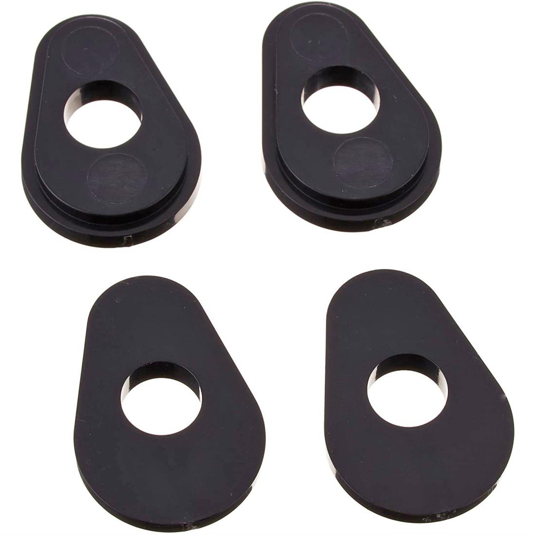 デイトナ(Daytona) バイク用 ウインカーステー M10サイズ用 樹脂製 ウインカーベース ヤマハ用 4枚入り(ウインカー2個分) 70856